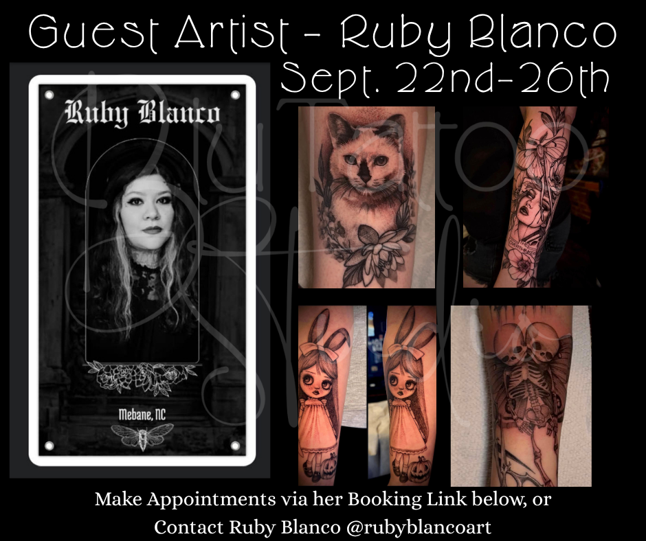 Guest Artist - Ruby Blanco – jump to event information